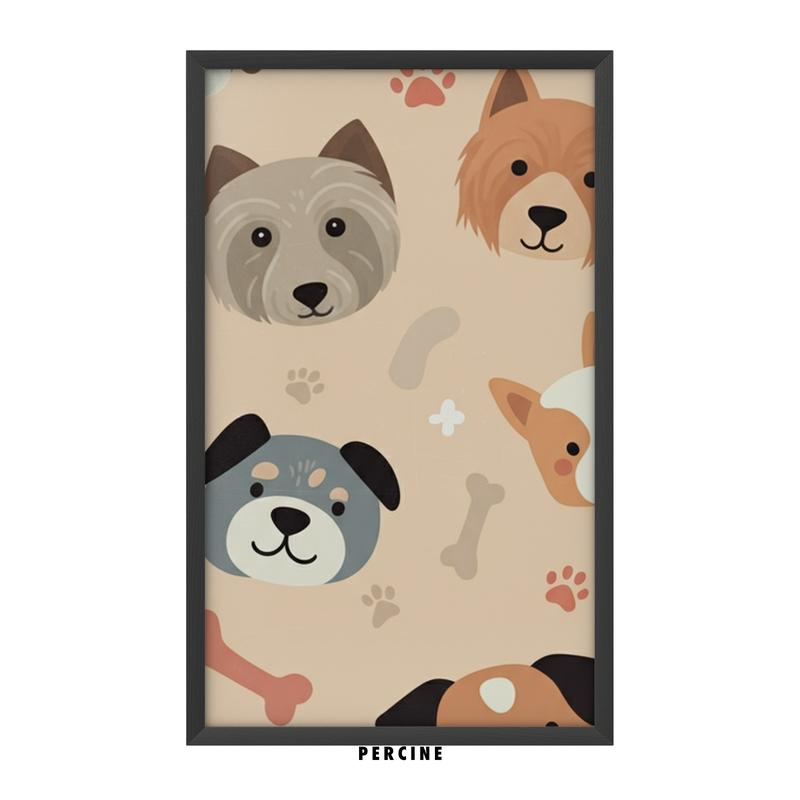 Whimsical Paws Parade Premium Semimatte Poster - Image 3