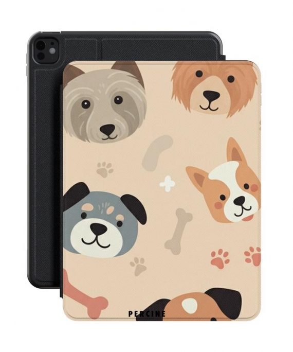 Whimsical Paws Parade iPad cases