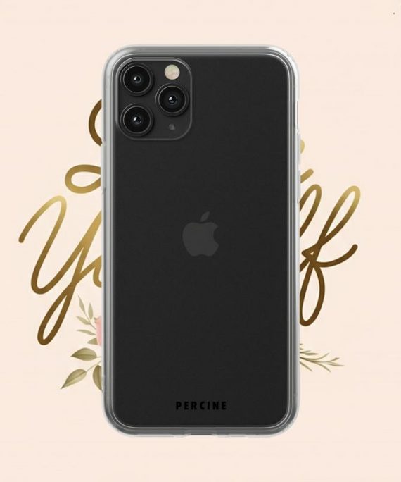 Blossom Serenity Embrace Clear Phone Case