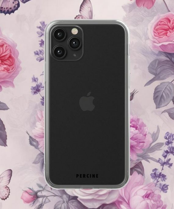 Ethereal Blossom Reverie Clear Phone Case