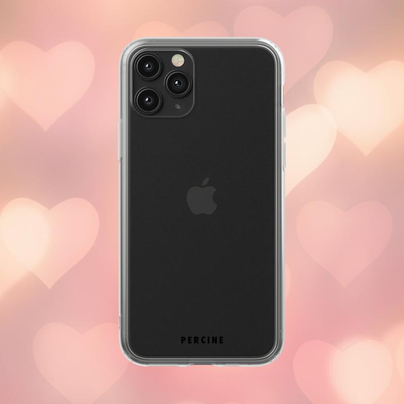 Tender Whispered Heartbeats Clear Phone Case