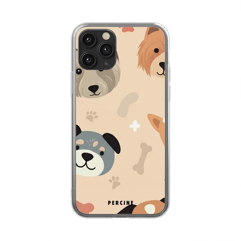 Whimsical Paws Parade Clear Phone Case - Image 2
