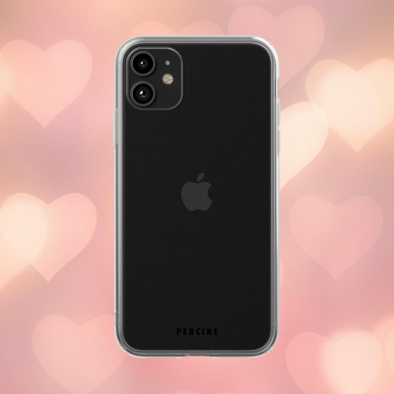 Tender Whispered Heartbeats Clear Phone Case - Image 3