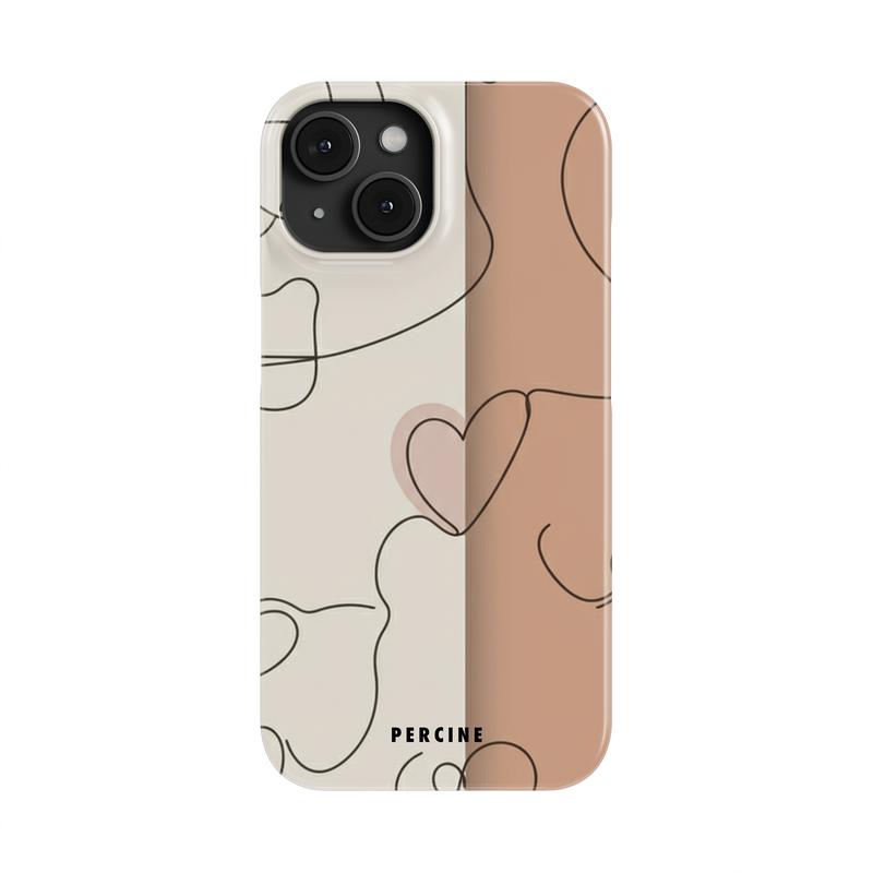 Eternal Heart Trails Snap Phone Case - Image 3