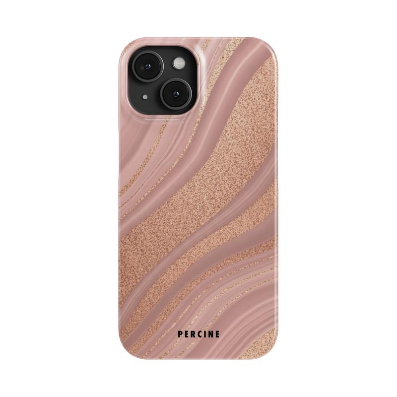 Opulent Blush Elegance Snap Phone Case - Image 3