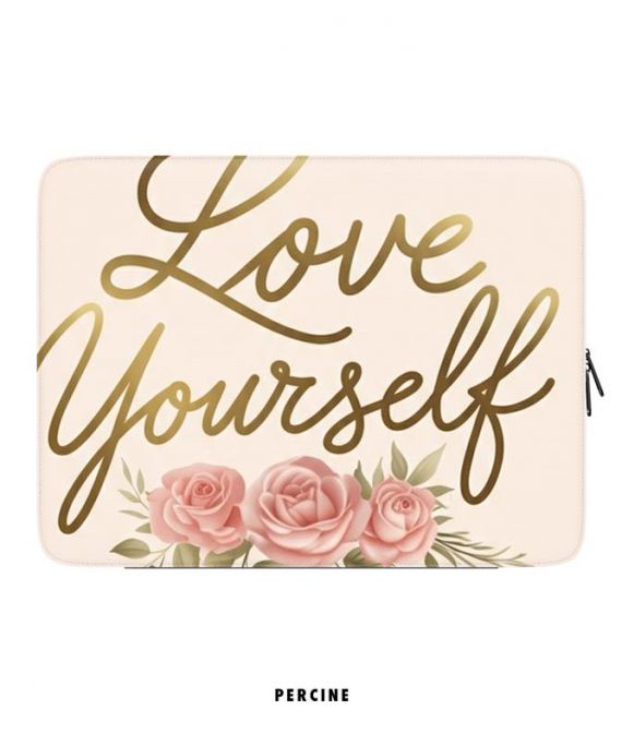 Blossom Serenity Embrace Laptop Sleeve