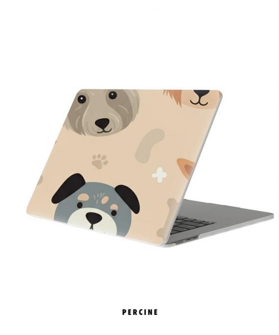 Whimsical Paws Parade Macbook cases