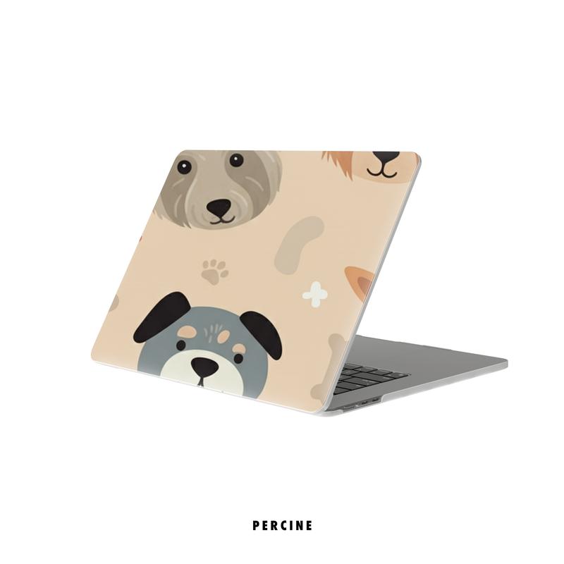 Whimsical Paws Parade Macbook cases