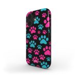 Minimalist Paw Pattern Telefono dėkliukas