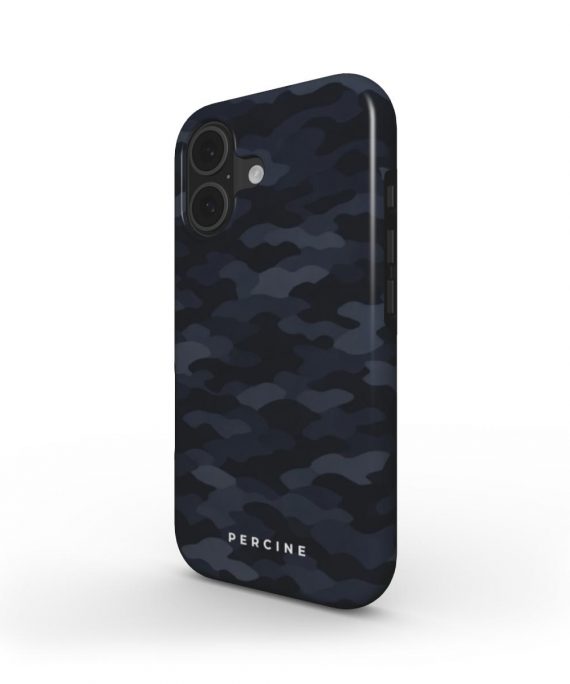 Midnight Navy Camouflage Telefono dėkliukas