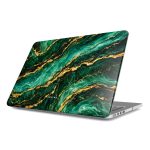 Emerald Green Marble Macbook dėklas