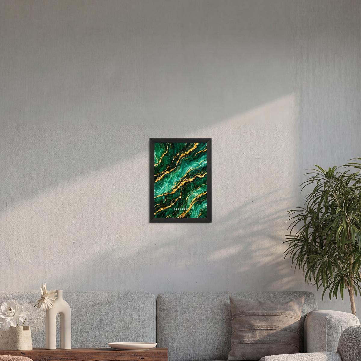 Emerald Green Marble Paveikslas - Image 2