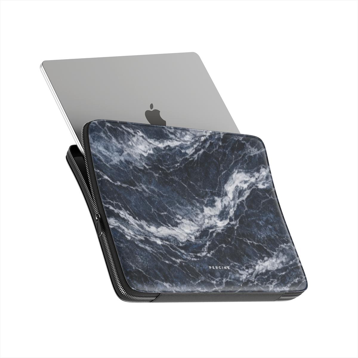 Dark Navy Blue Macbook įmautė - Image 4