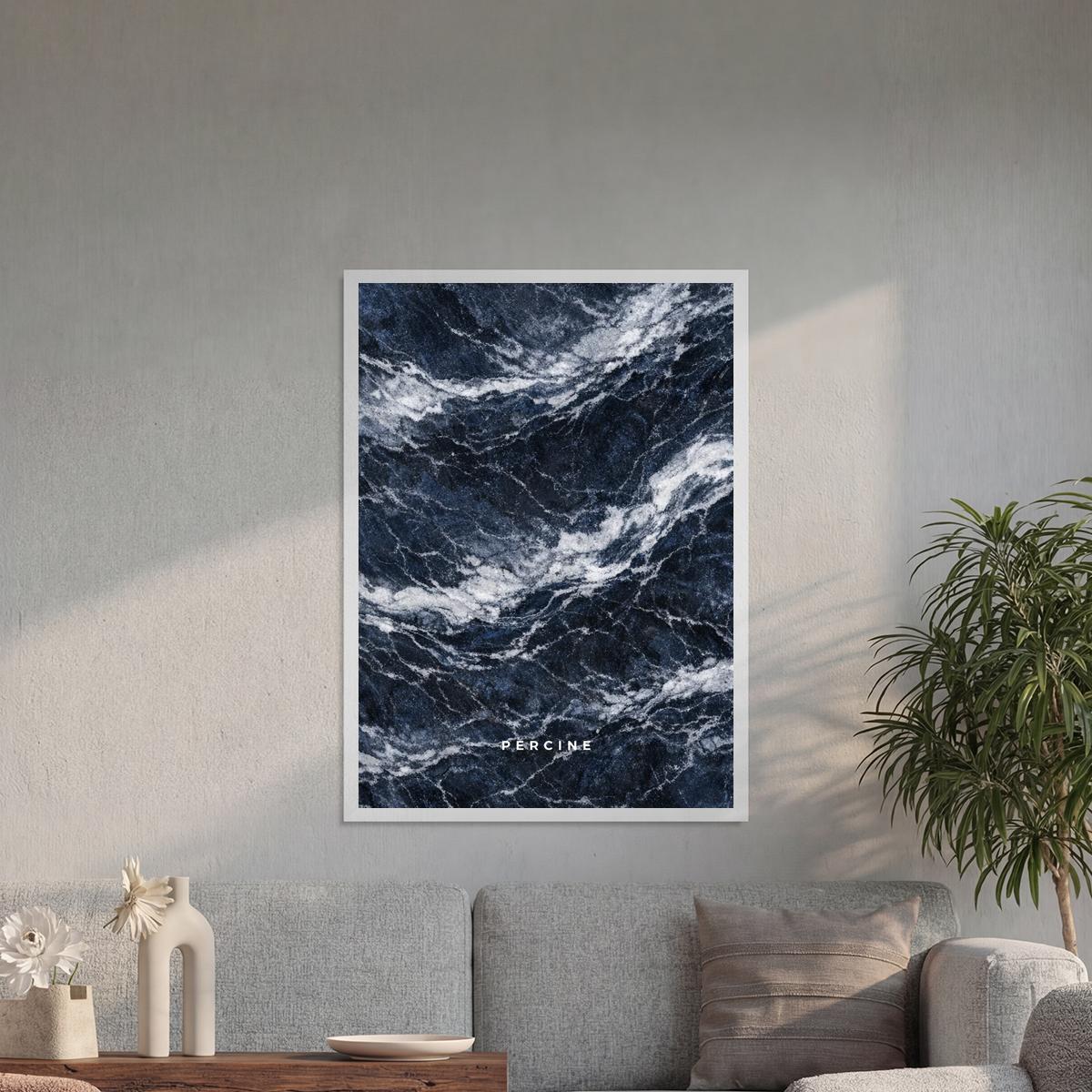 Dark Navy Blue Paveikslas - Image 2