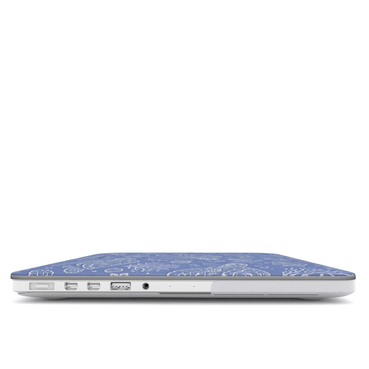 Blue Sea Turtle Macbook dėklas - Image 2
