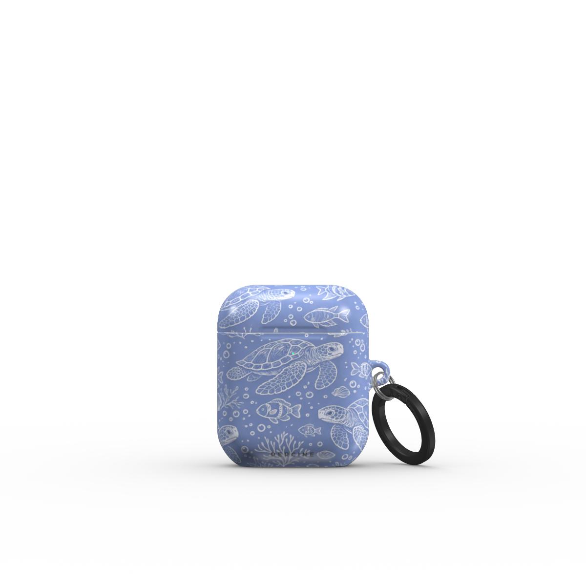 Blue sea Turtle AirPods dėklas - Image 2