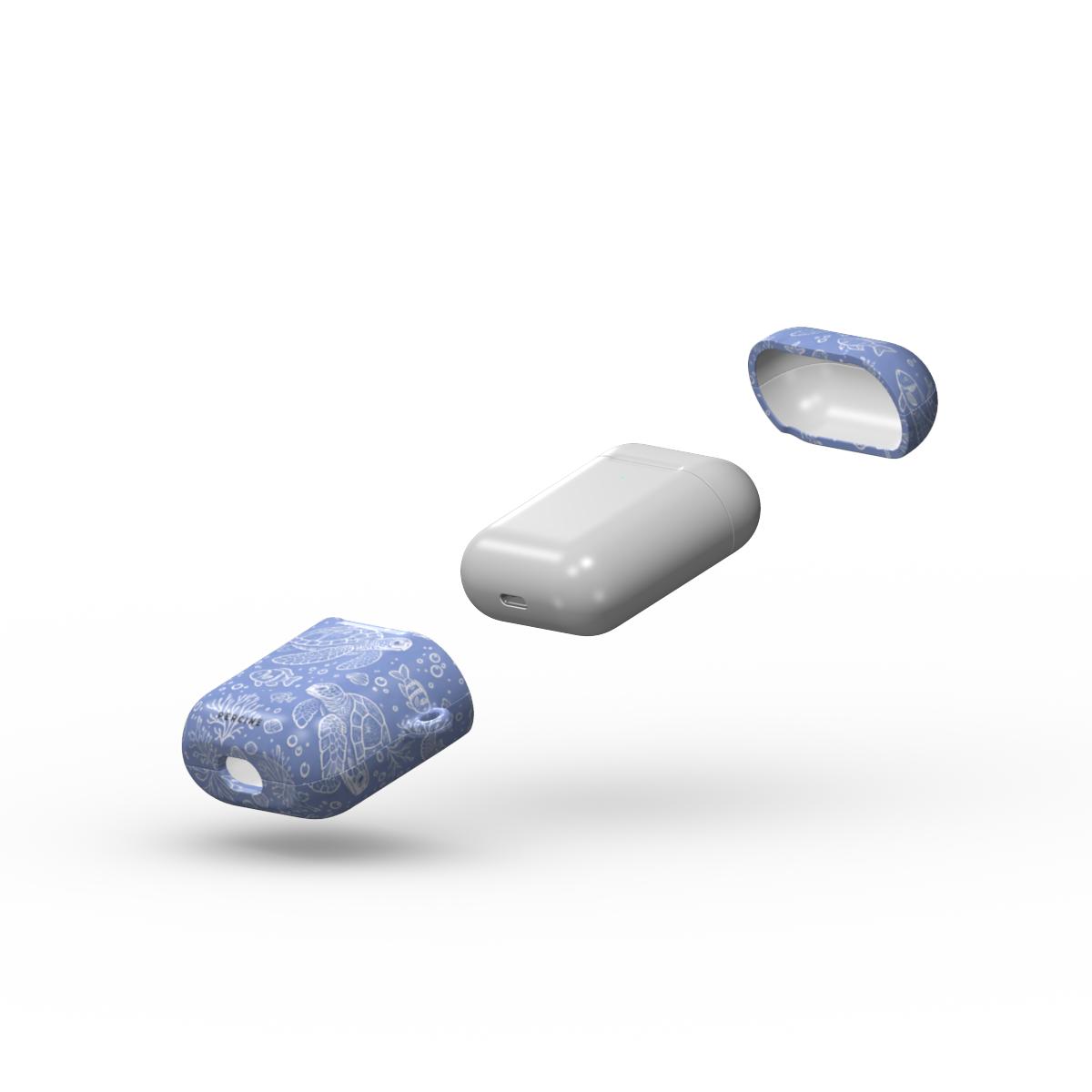 Blue sea Turtle AirPods dėklas - Image 3