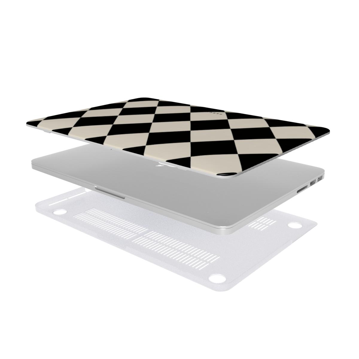 Diamond CheckerBoard Macbook dėklas - Image 3