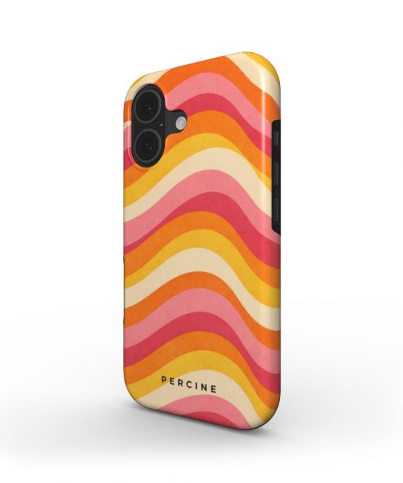 Wavy Pattern Telefono Dėkliukas