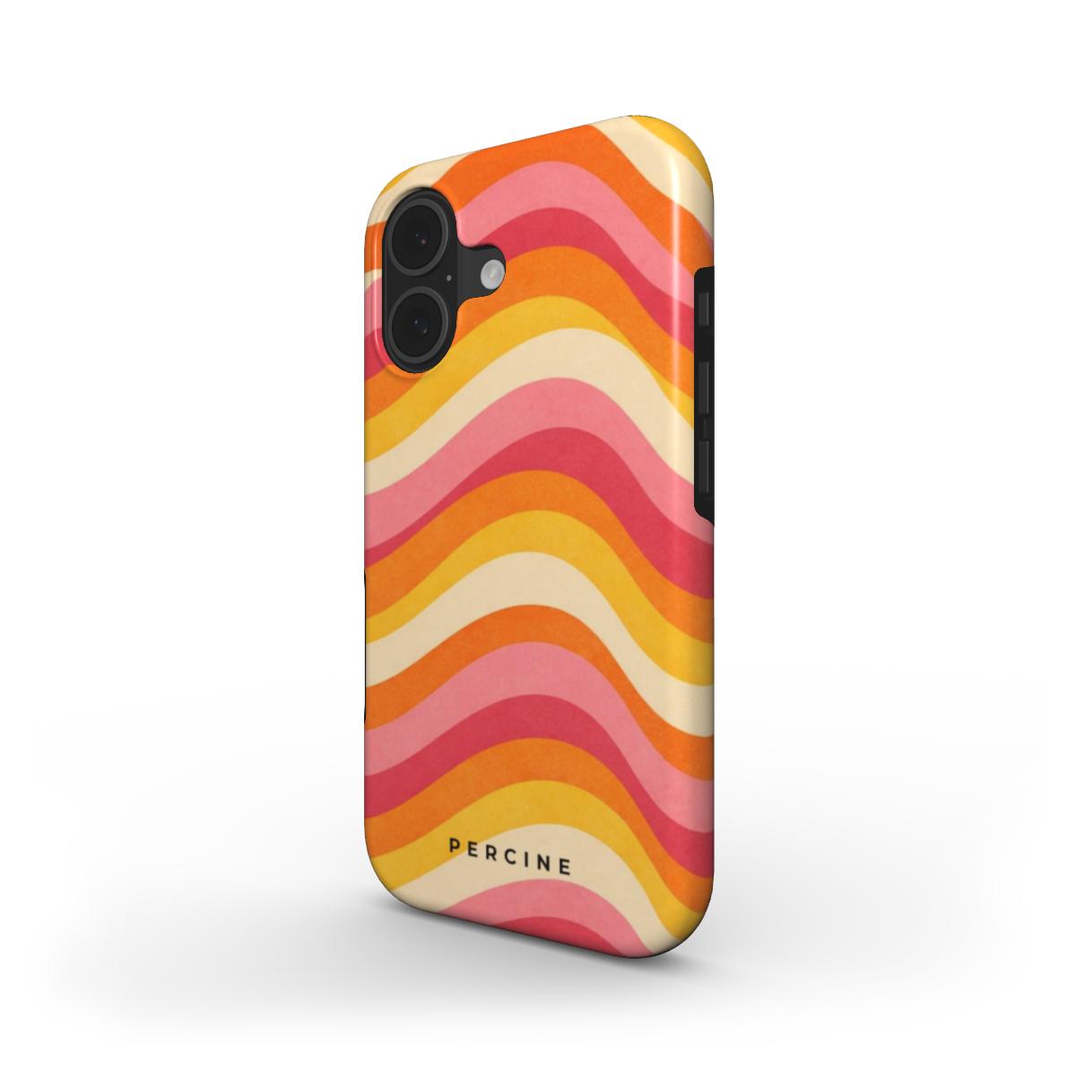 Wavy Pattern Telefono Dėkliukas