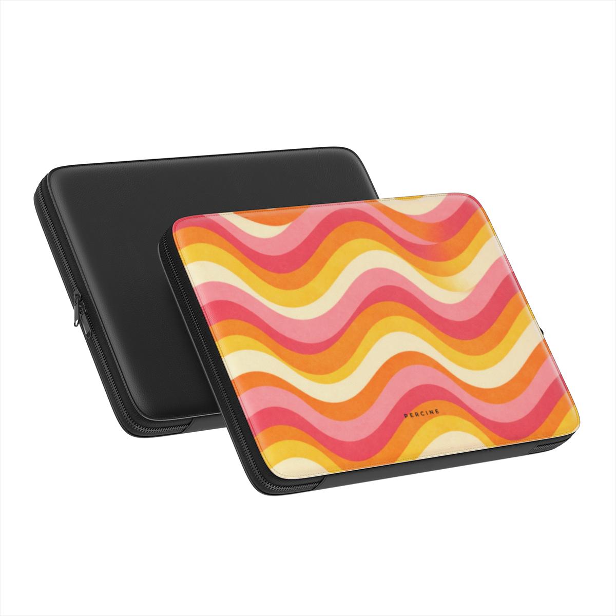 Wavy Pattern Macbook dėklas Įmautė - Image 3
