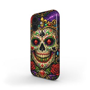 Skull Face Joker Telefono Dėkliukas