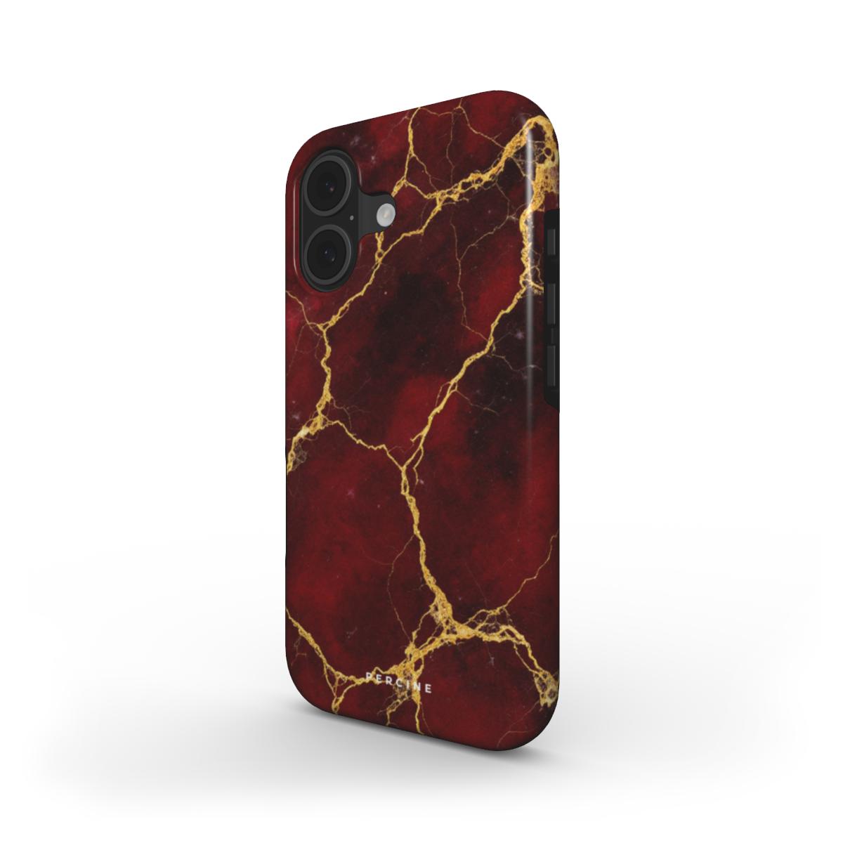 Deep Red Marble Telefono dėkliukas