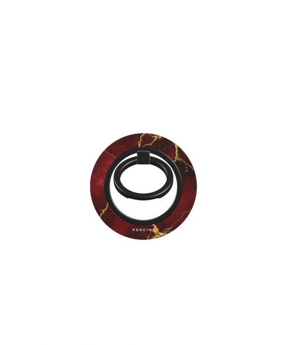 Deep Red Marble Telefono Dėkliukas