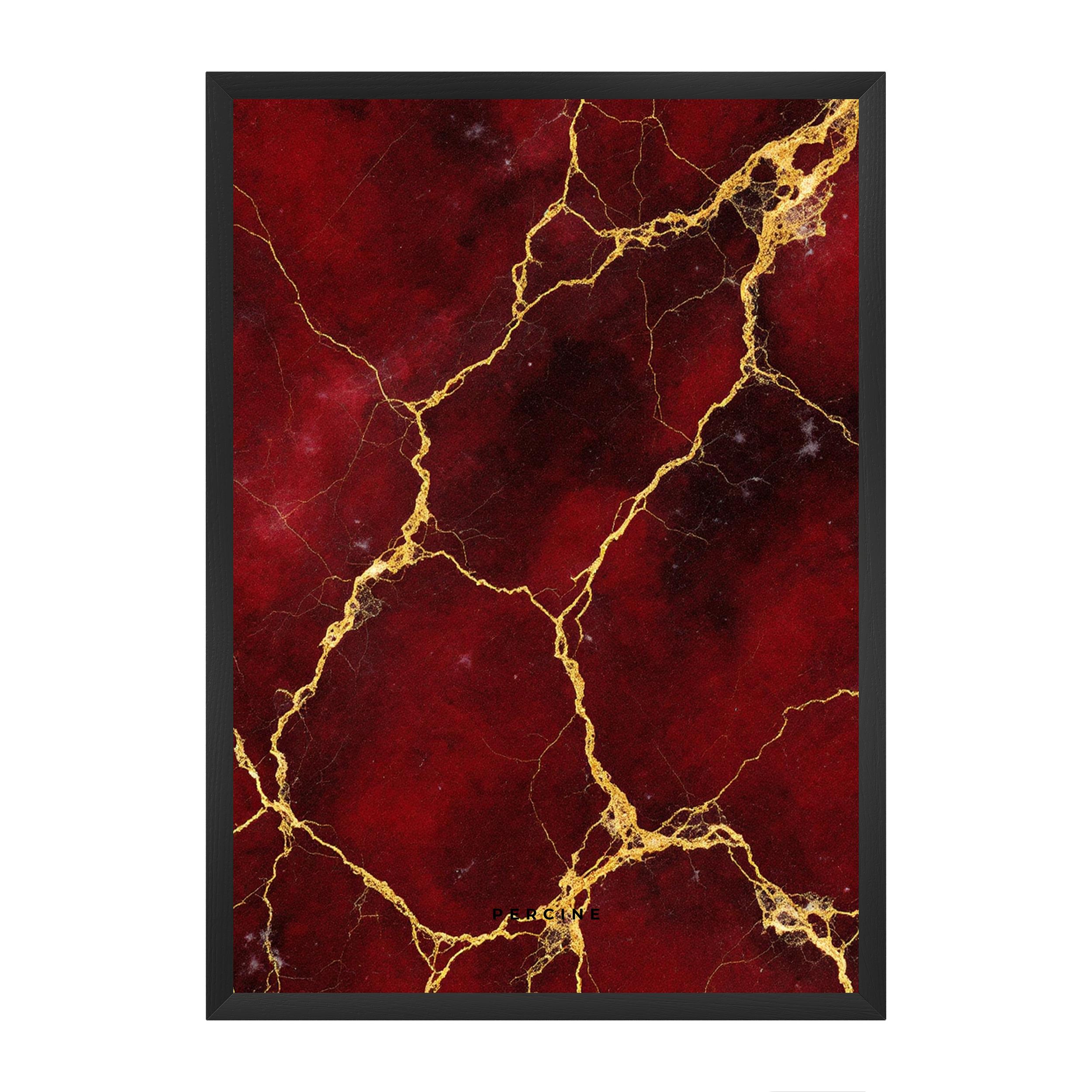 Deep Red Marble Paveikslas