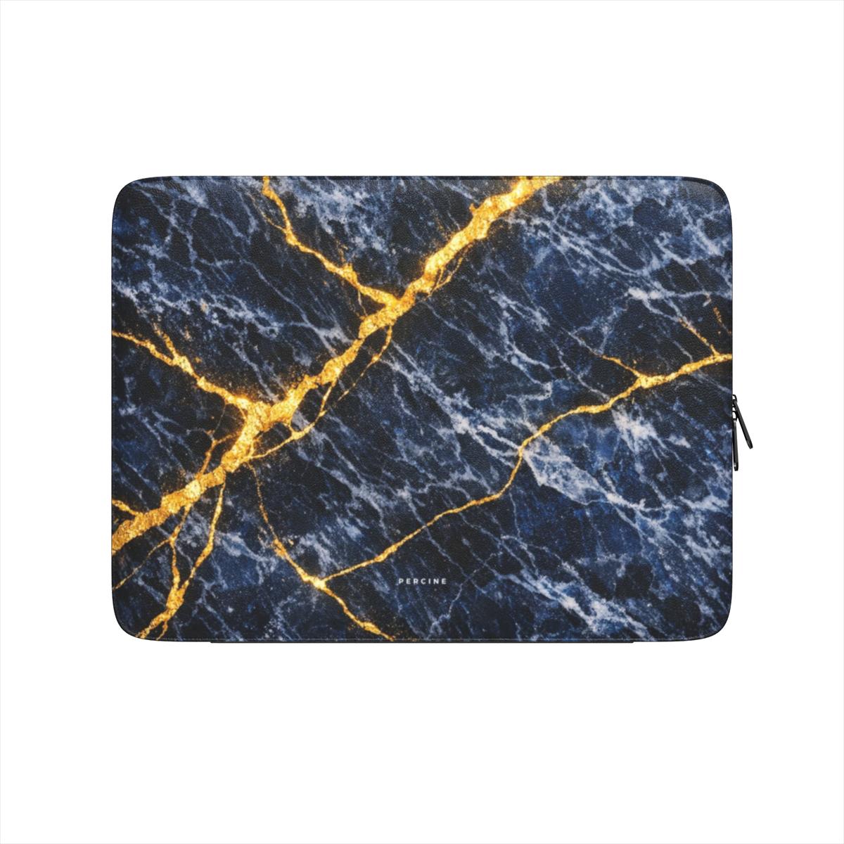 Midnight Marble Macbook Dėklas įmautė