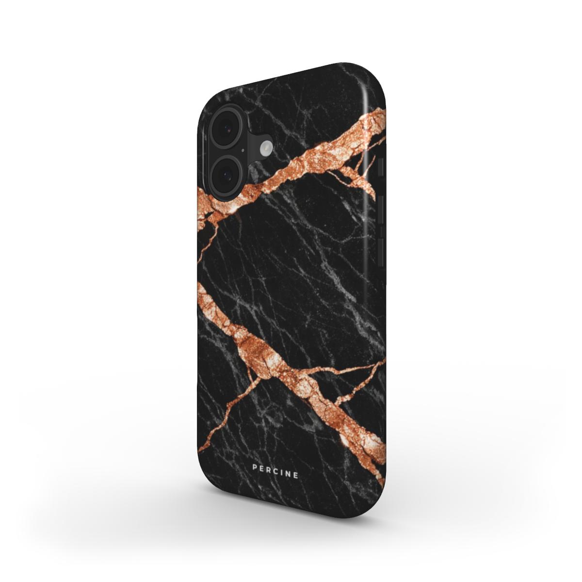 Rose Gold Marble Telefono Dėkliukas