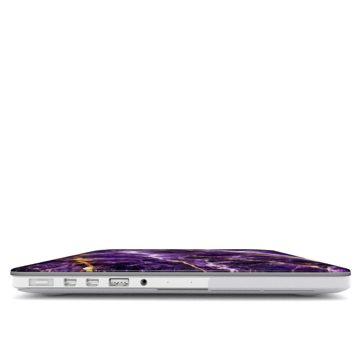 Dark Purple MacBook Dėklas - Image 2