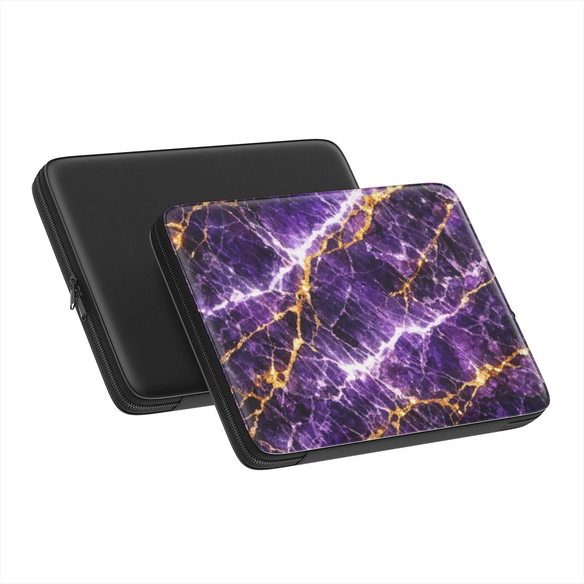 Dark Purple Macbook Dėklas Įmautė - Image 3
