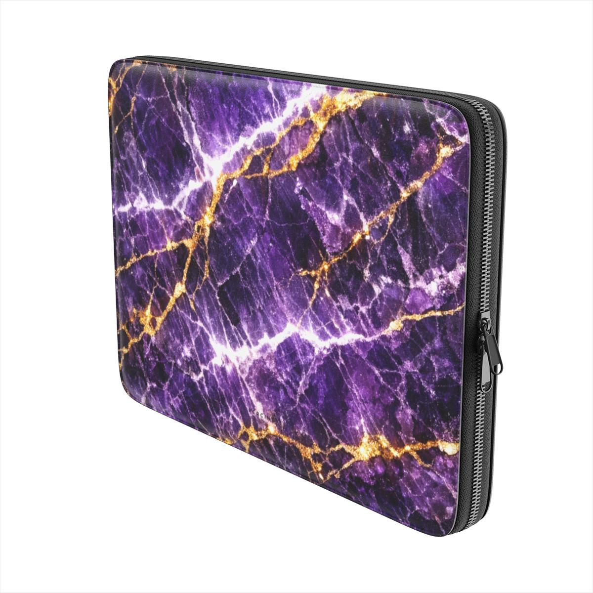 Dark Purple Macbook Dėklas Įmautė - Image 2