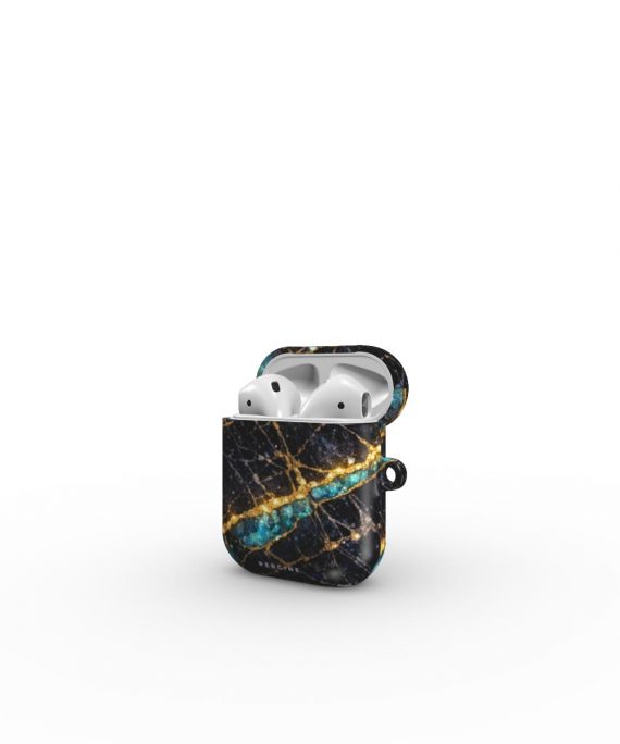 Dark Indigo Marble AirPods Dėkliikas