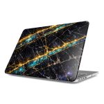 Dark Indigo Marble Macbook Dėklas