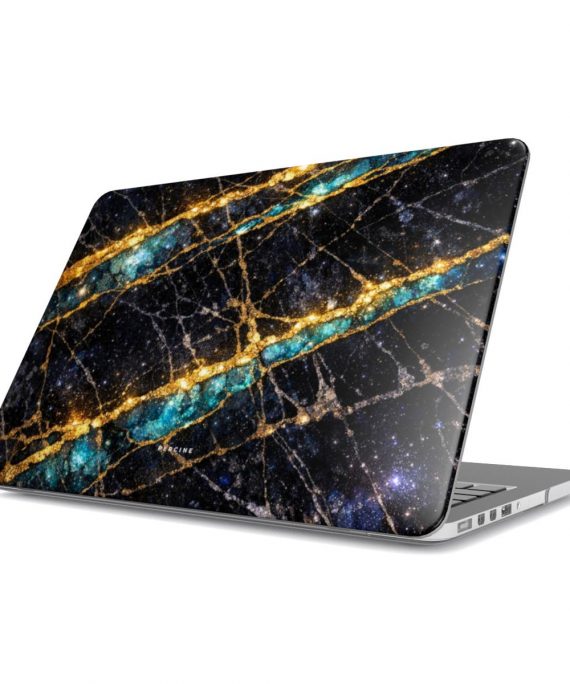 Dark Indigo Marble Macbook Dėklas