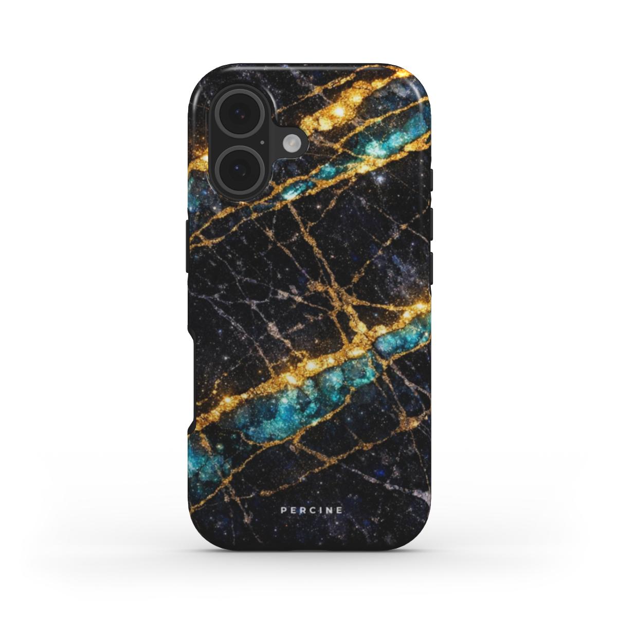 Dark Teal Marble Telefono Dėkliukas - Image 2