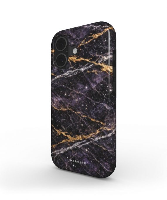 Dark Cosmic Marble Telefono Dėkliukas