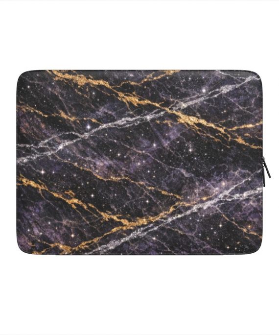 Dark Cosmic Marble Macbook Dėklas Įmautė