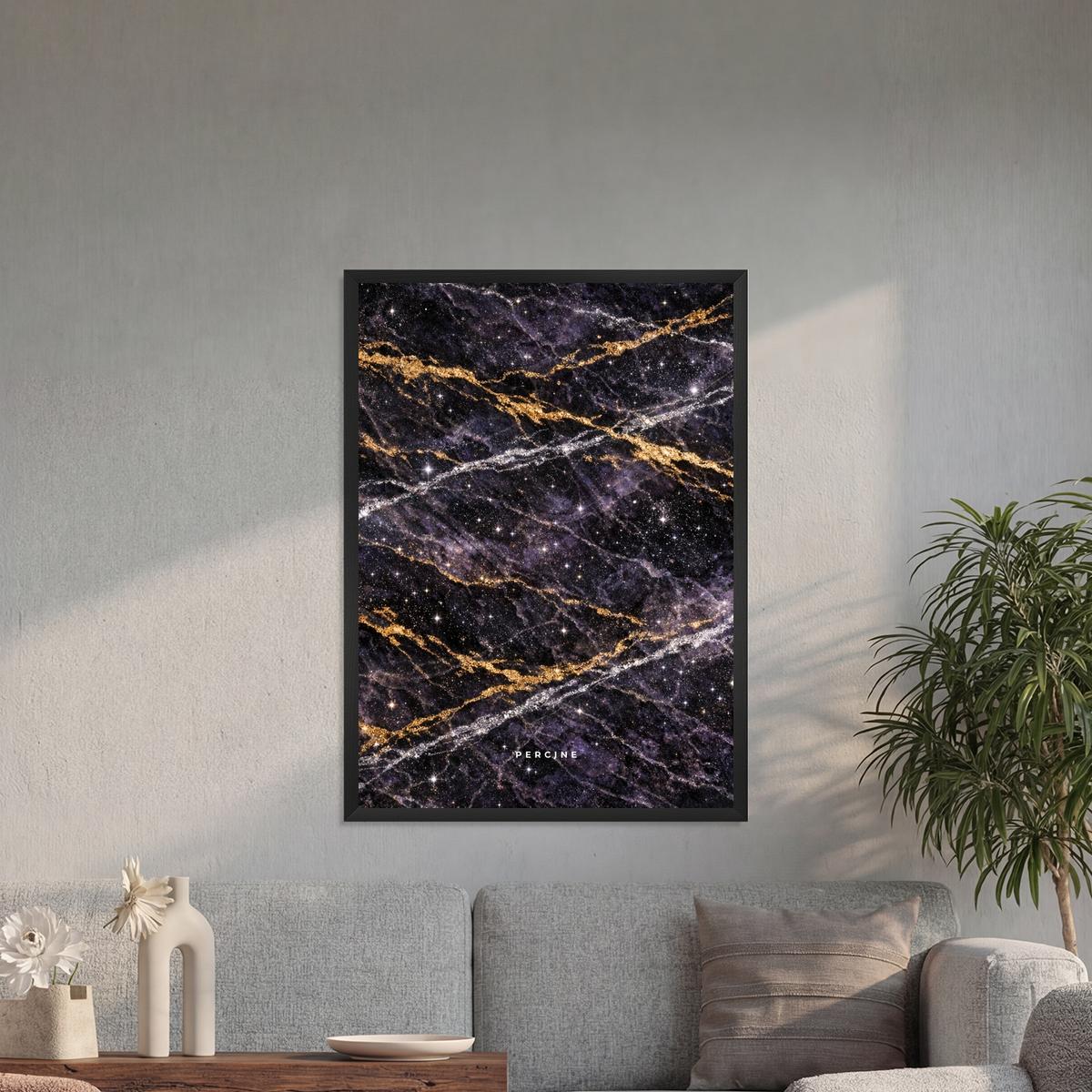 Dark Cosmic Marble Paveikslas - Image 2