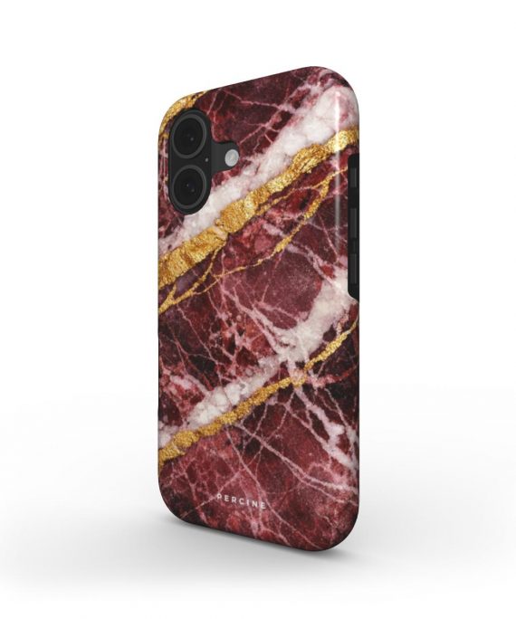 Dark Rose Marble Telefono Dėkliukas