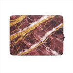 Dark Red Rose Marble MacBook Dėklas Įmautė