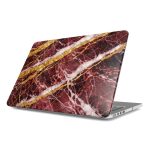 Dark Red Rose Marble MacBook Dėklas