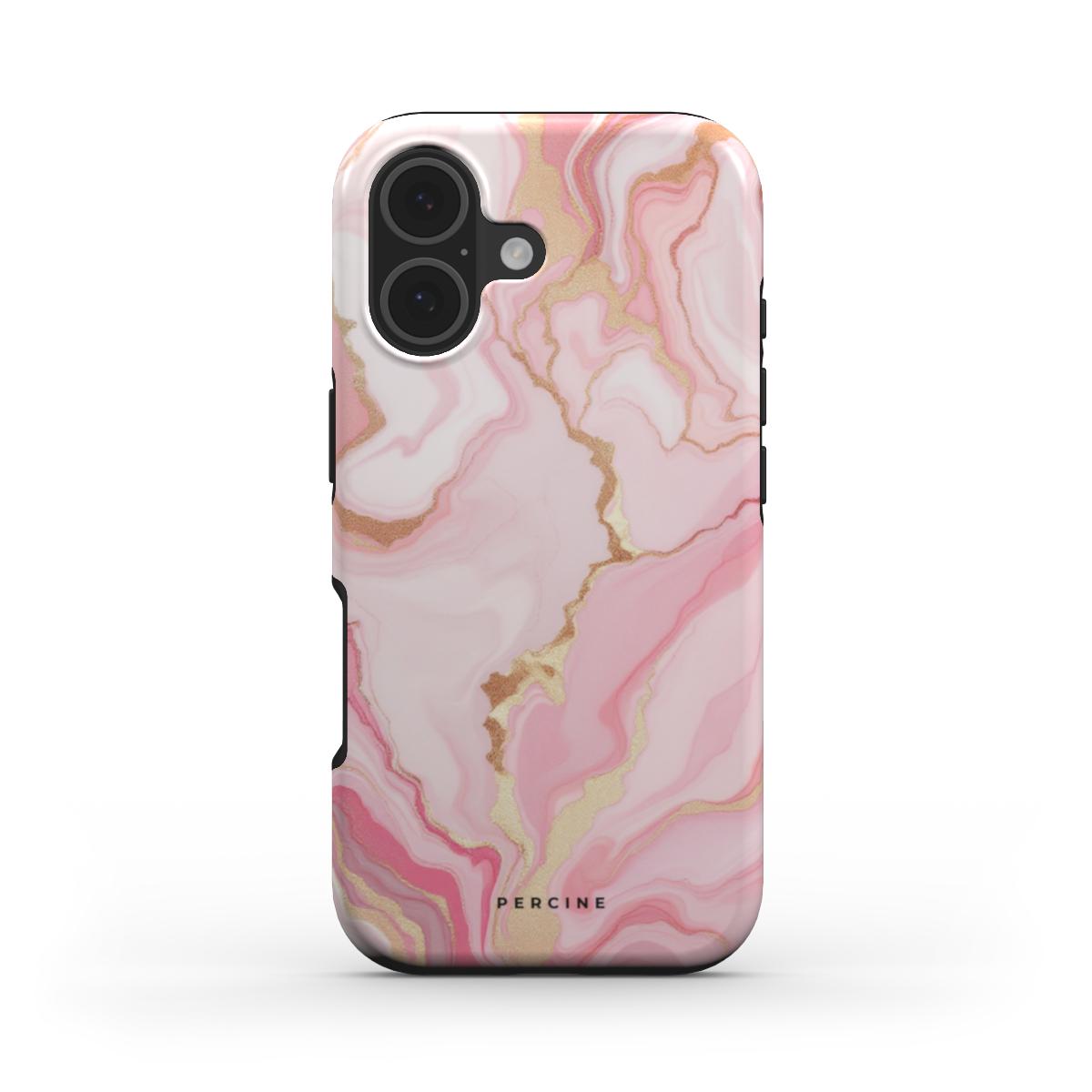 Rose Gold Pink Marble Telefono dėkliukas - Image 2