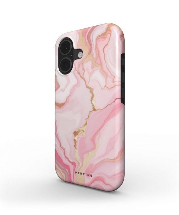 Rose Gold Pink Marble Telefono dėkliukas